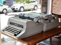 Repairing Typewriters in Staten Island: 2 Gray Models