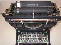 One of Our Classic Typewriters in Staten Island - Black